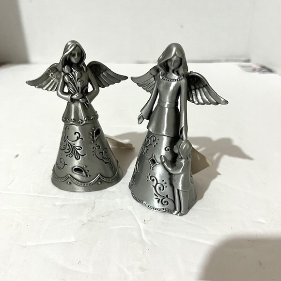 NEW Pewter Faithful Angels Figurines Angels of Caregivers And children by Ganz - Picture 2 of 5